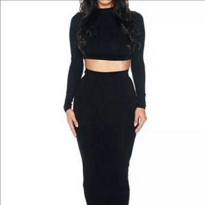 Fashion Nova midi set